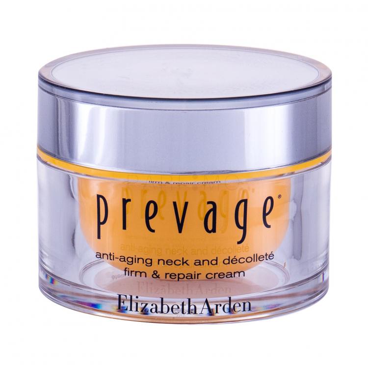 Elizabeth Arden Prevage® Anti-Aging Rich Day Cream Neck And Décolleté Cremă de gât și decolteu pentru femei 50 ml