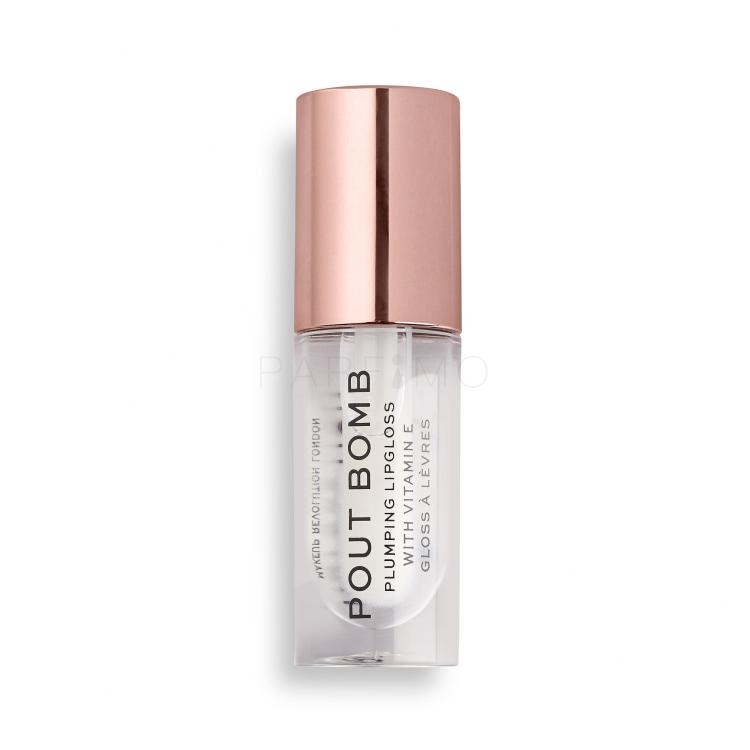 Makeup Revolution London Pout Bomb Luciu de buze pentru femei 4,6 ml Nuanţă Glaze