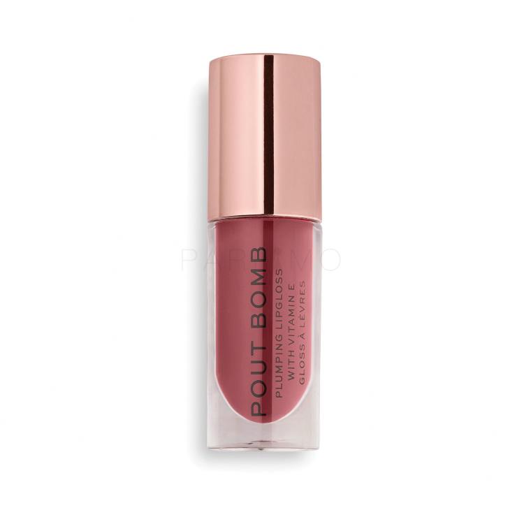 Makeup Revolution London Pout Bomb Luciu de buze pentru femei 4,6 ml Nuanţă Sauce