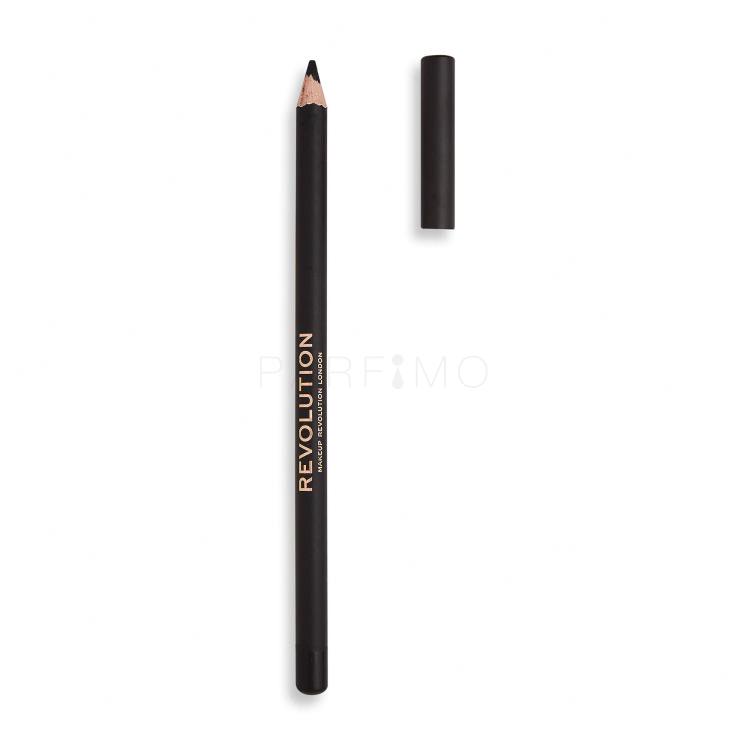 Makeup Revolution London Kohl Eyeliner Creion de ochi pentru femei 1,3 g Nuanţă Black