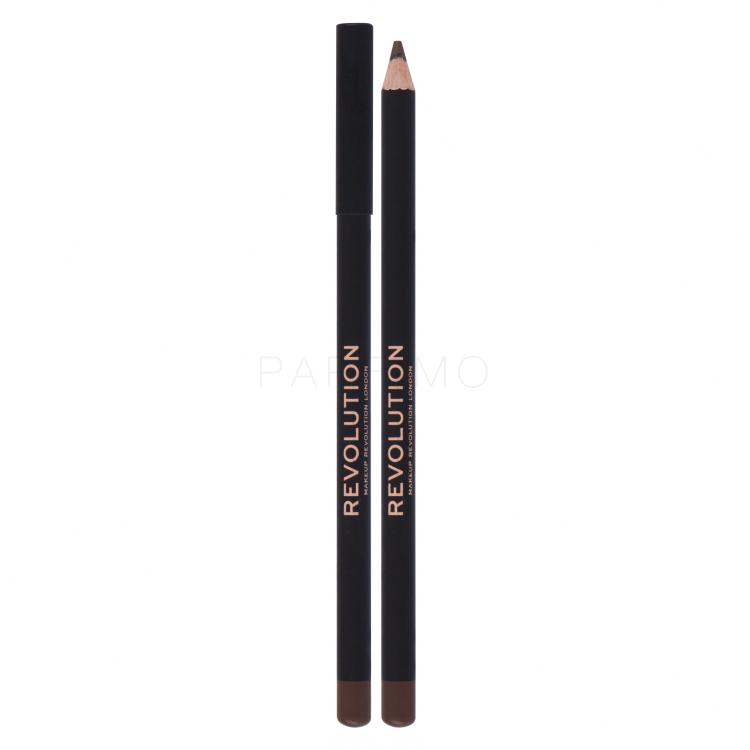 Makeup Revolution London Kohl Eyeliner Creion de ochi pentru femei 1,3 g Nuanţă Brown