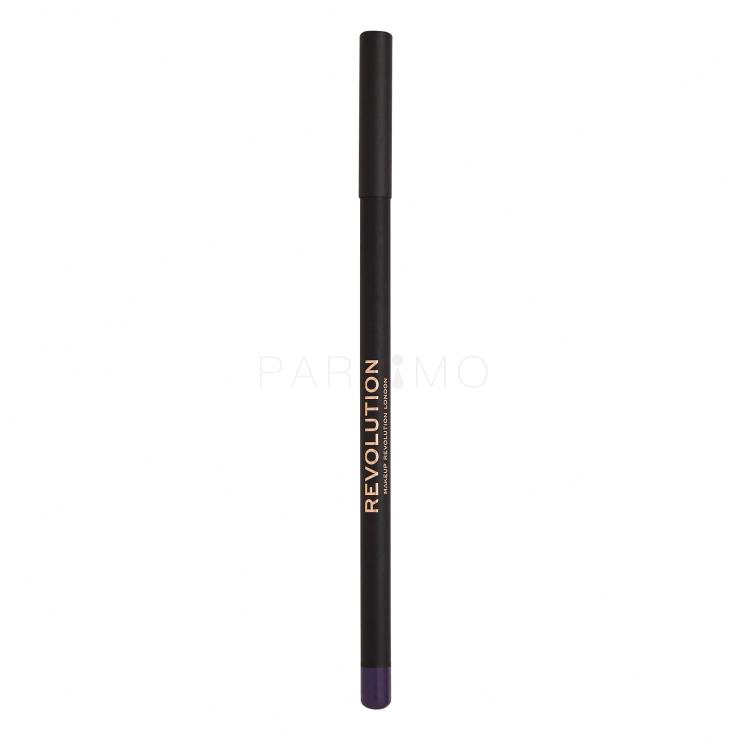 Makeup Revolution London Kohl Eyeliner Creion de ochi pentru femei 1,3 g Nuanţă Purple