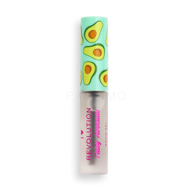 I Heart Revolution Tasty Avocado Brow Gel Mascara sprâncene pentru femei 6 ml Nuanţă Clear