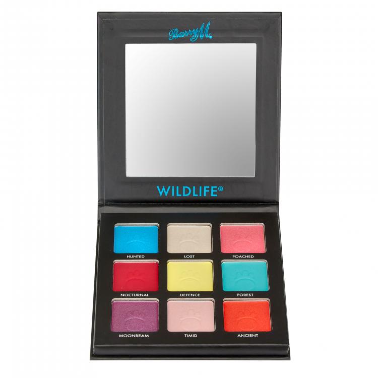 Barry M Eyeshadow Palette Wildlife® Fard de pleoape pentru femei 12,6 g Nuanţă 3 Pangolin