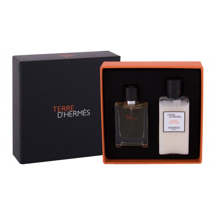 Hermes Terre D´Hermes Parfum Set cadou parfum 12,5 ml + balsam după ras 40 ml