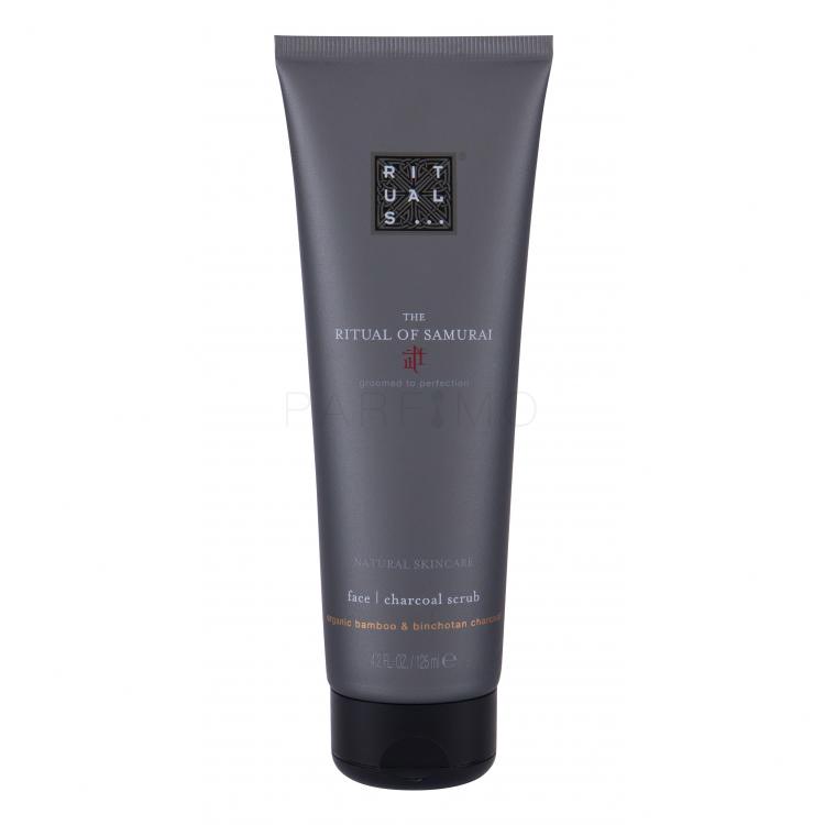 Rituals The Ritual Of Samurai Face Charcoal Scrub Peeling pentru bărbați 125 ml