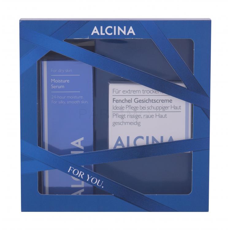 ALCINA Moisturising Serum Set cadou ser de piele 30 ml + cremă de zi 50 ml