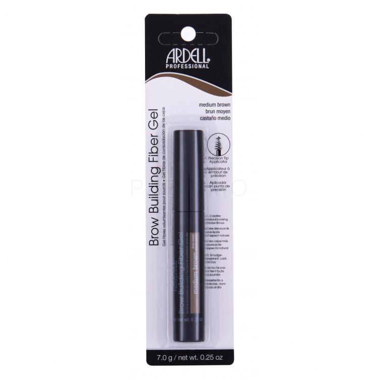 Ardell Pro Brow Building Fiber Gel Mascara sprâncene pentru femei 7 g Nuanţă Medium Brown