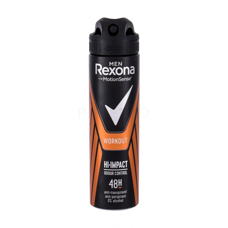 Rexona Men Workout Hi-Impact 48h Antiperspirant pentru bărbați 150 ml