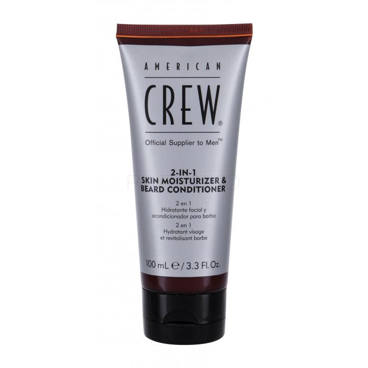 American Crew Beard 2-IN-1 Skin Moisturizer &amp; Beard Conditioner Balsam pentru barbă pentru bărbați 100 ml