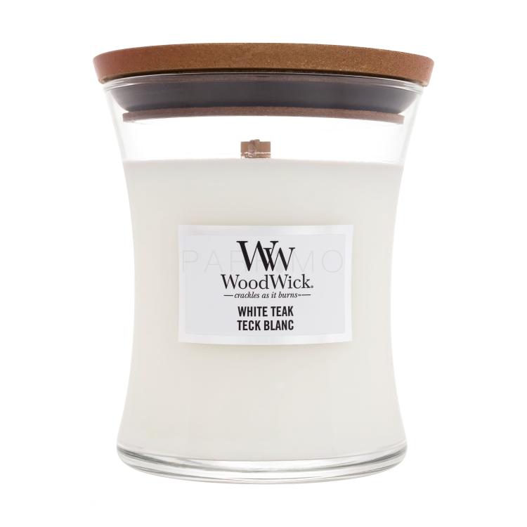 WoodWick White Teak Lumânări parfumate 275 g