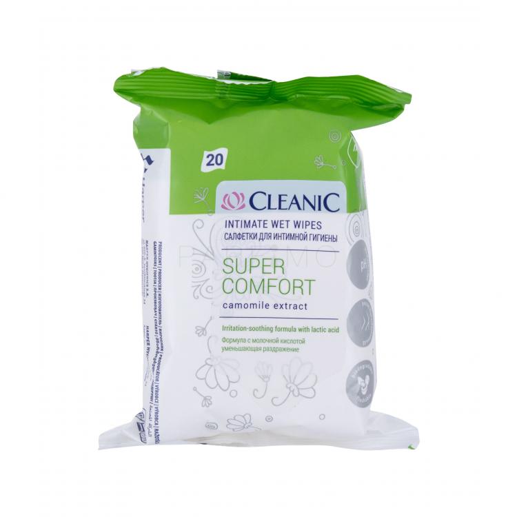 Cleanic Super Comfort Camomile Igiena intimă pentru femei 20 buc