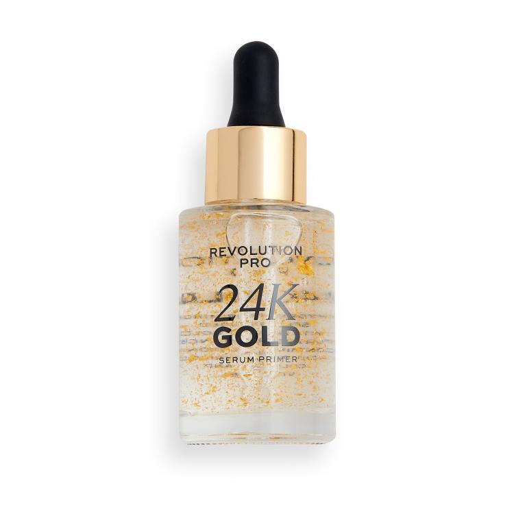 Makeup Revolution London Revolution PRO 24K Gold Bază de machiaj pentru femei 28 ml