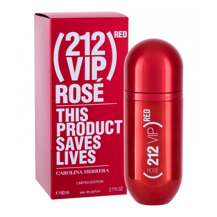 Carolina Herrera 212 VIP Rose Red Limited Edition Apă de parfum pentru femei 80 ml