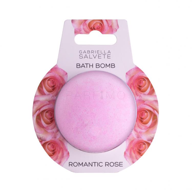 Gabriella Salvete Bath Bomb Romantic Rose Bilă efervescentă de baie pentru femei 100 g