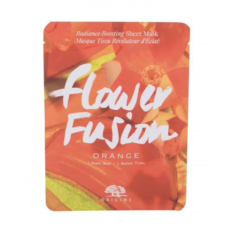 Origins Flower Fusion Orange Mască de față pentru femei 1 buc