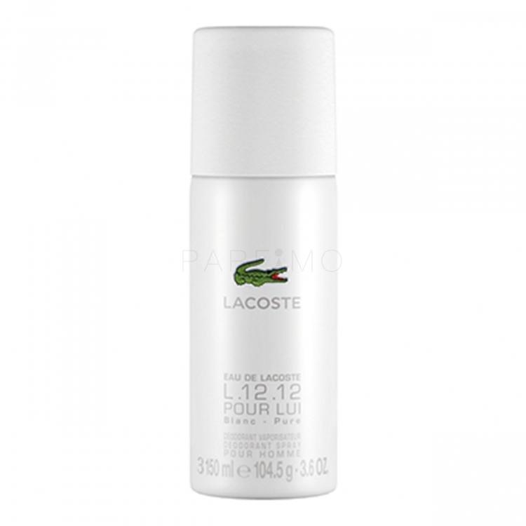 Lacoste L.12.12 Blanc Deodorant pentru bărbați 150 ml