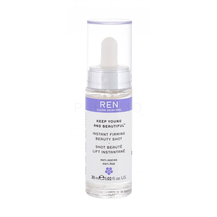 REN Clean Skincare Keep Young And Beautiful Instant Firming Beauty Shot Ser facial pentru femei 30 ml tester