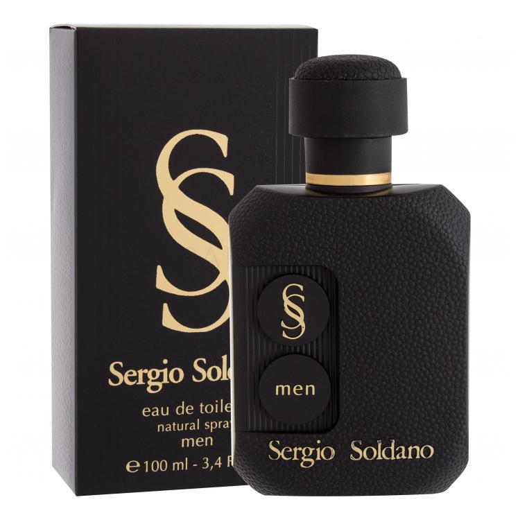 Sergio Soldano Black Apă de toaletă pentru bărbați 100 ml