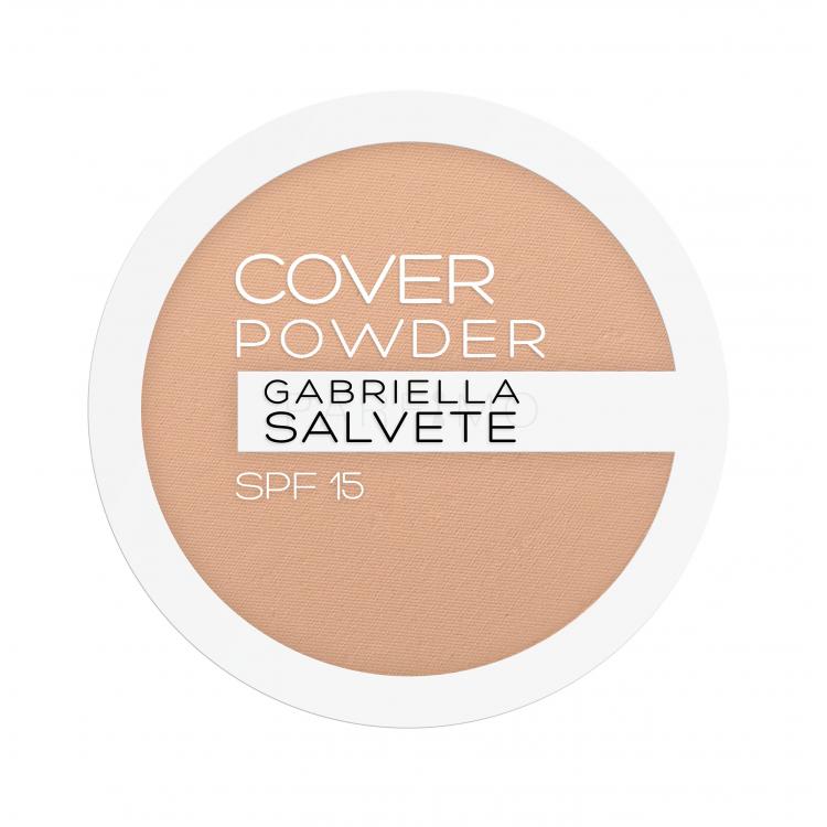 Gabriella Salvete Cover Powder SPF15 Pudră pentru femei 9 g Nuanţă 03 Natural