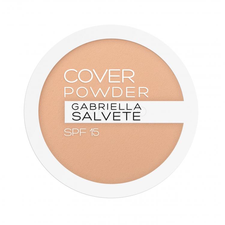 Gabriella Salvete Cover Powder SPF15 Pudră pentru femei 9 g Nuanţă 02 Beige