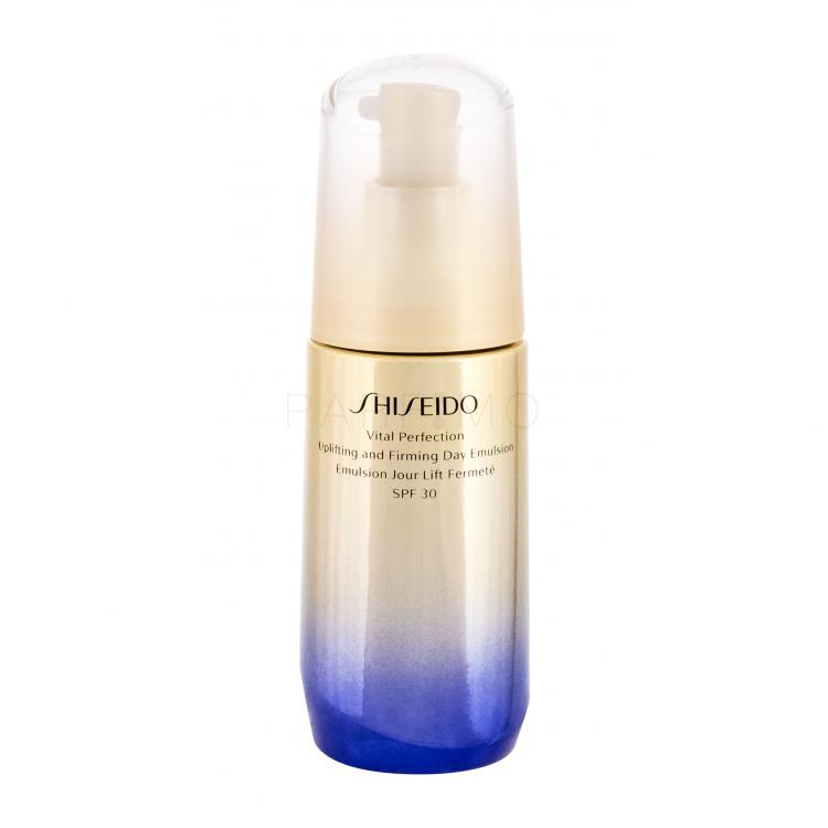 Shiseido Vital Perfection Uplifting And Firming Emulsion SPF30 Ser facial pentru femei 75 ml tester