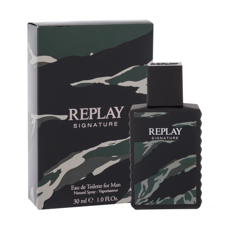 Replay Signature Apă de toaletă pentru bărbați 30 ml