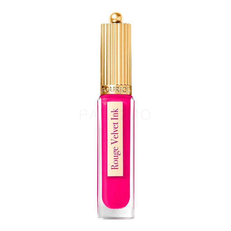 BOURJOIS Paris Rouge Velvet Ink Ruj de buze pentru femei 3,5 ml Nuanţă 07 Fushia Cha Cha