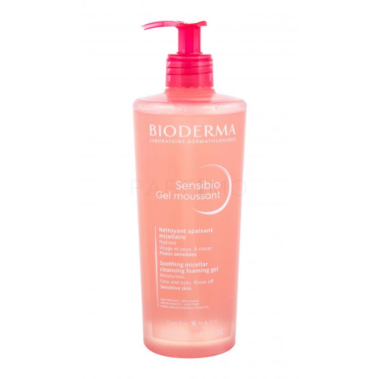 BIODERMA Sensibio Soothing Micellar Gel demachiant pentru femei 500 ml