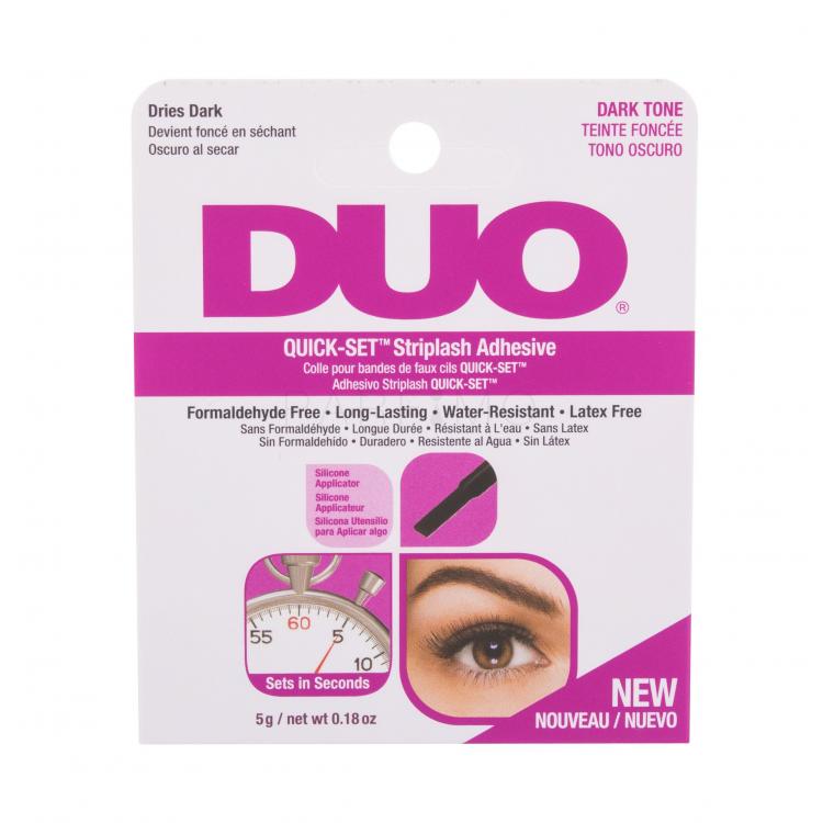 Ardell Duo Quick-Set Striplash Adhesive Dark Tone Adeziv pentru gene pentru femei 5 g