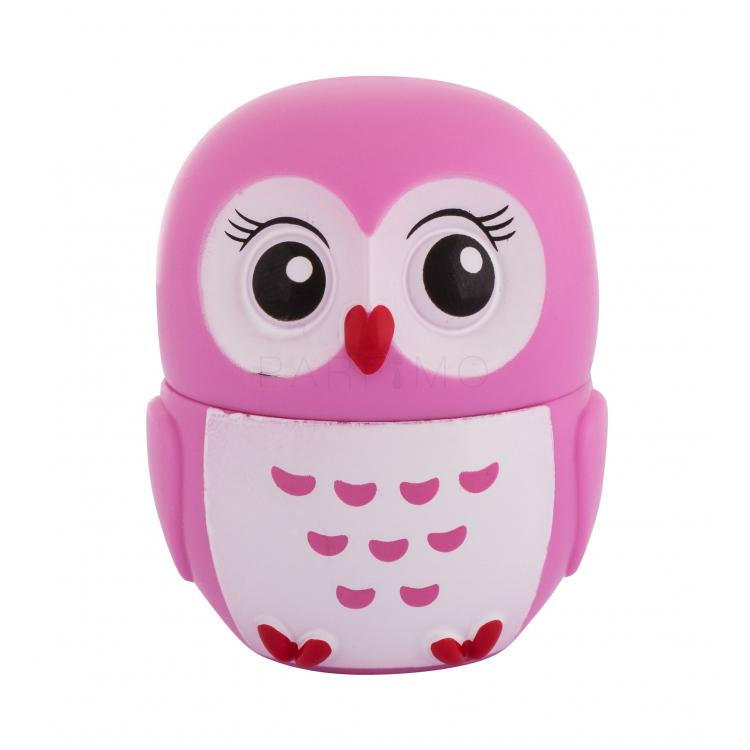 2K Lovely Owl Balsam de buze pentru copii 3 g Nuanţă Raspberry Smoothie