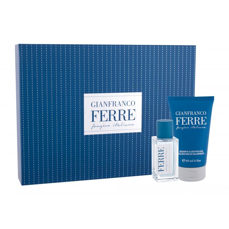 Gianfranco Ferré Fougere Italiano Set cadou apă de toaletă 50 ml + gel de duș 100 ml