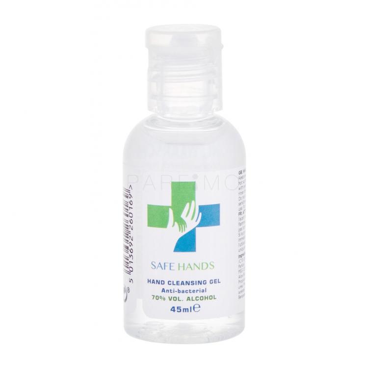 Safe Hands Anti-bacterial Hand Cleansing Gel Protecție antibacteriană 45 ml