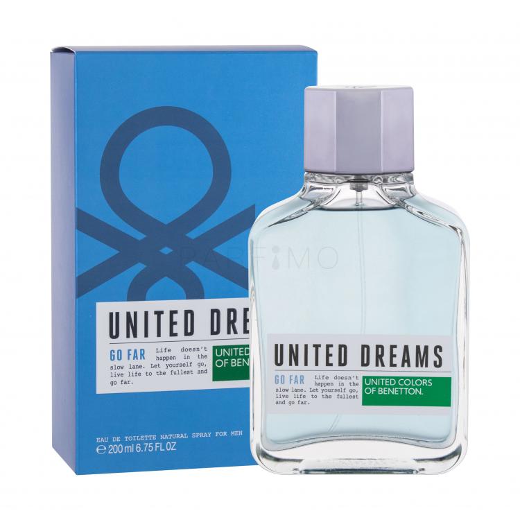 Benetton United Dreams Go Far Apă de toaletă pentru bărbați 200 ml