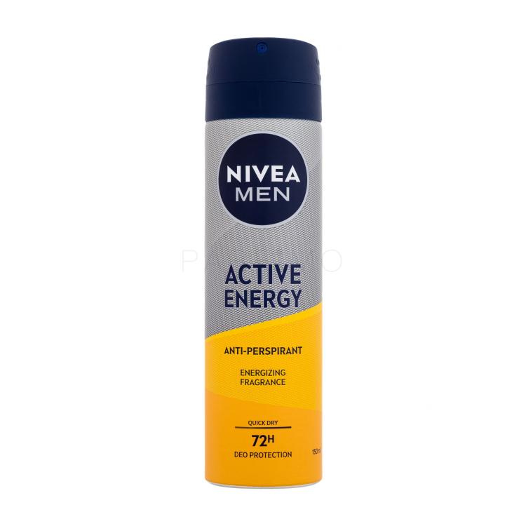 Nivea Men Active Energy 48H Antiperspirant pentru bărbați 150 ml