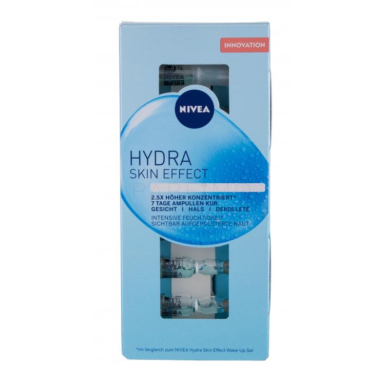 Nivea Hydra Skin Effect 7 Days Ampoule Treatment Ser facial pentru femei 7 ml