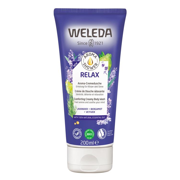 Weleda Aroma Shower Relax Cremă de duș pentru femei 200 ml