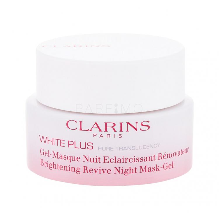 Clarins White Plus Brightening Revive Night Mask-Gel Mască de față pentru femei 50 ml tester