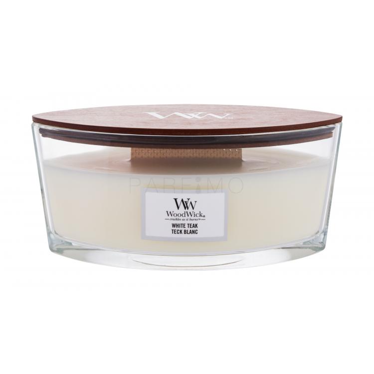 WoodWick White Teak Lumânări parfumate 453,6 g