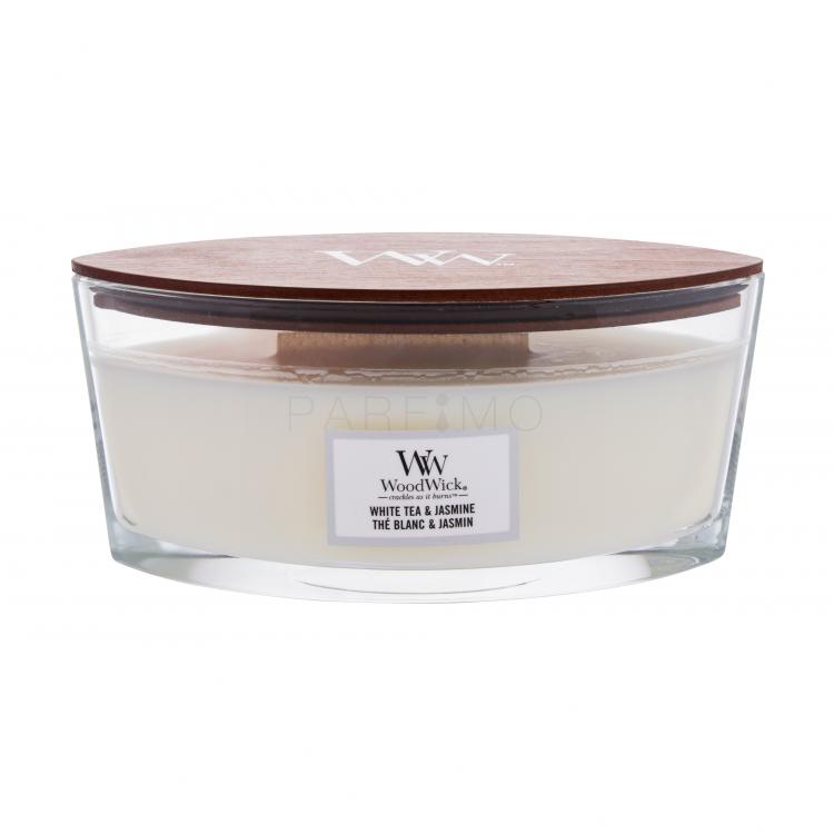 WoodWick White Tea &amp; Jasmine Lumânări parfumate 453,6 g