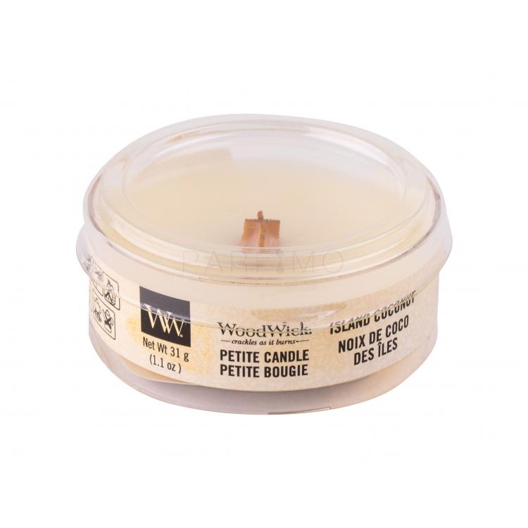 WoodWick Island Coconut Lumânări parfumate 31 g