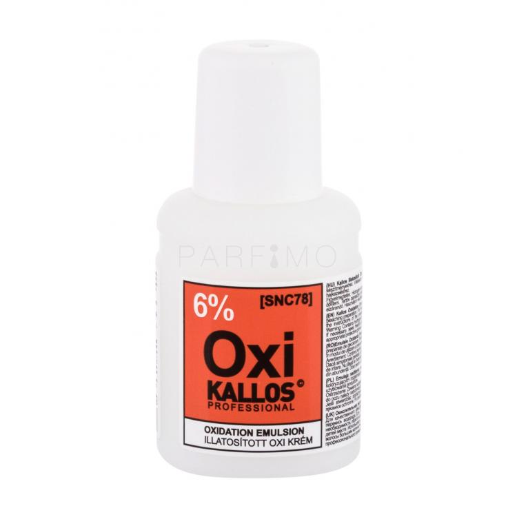 Kallos Cosmetics Oxi 6% Vopsea de păr pentru femei 60 ml