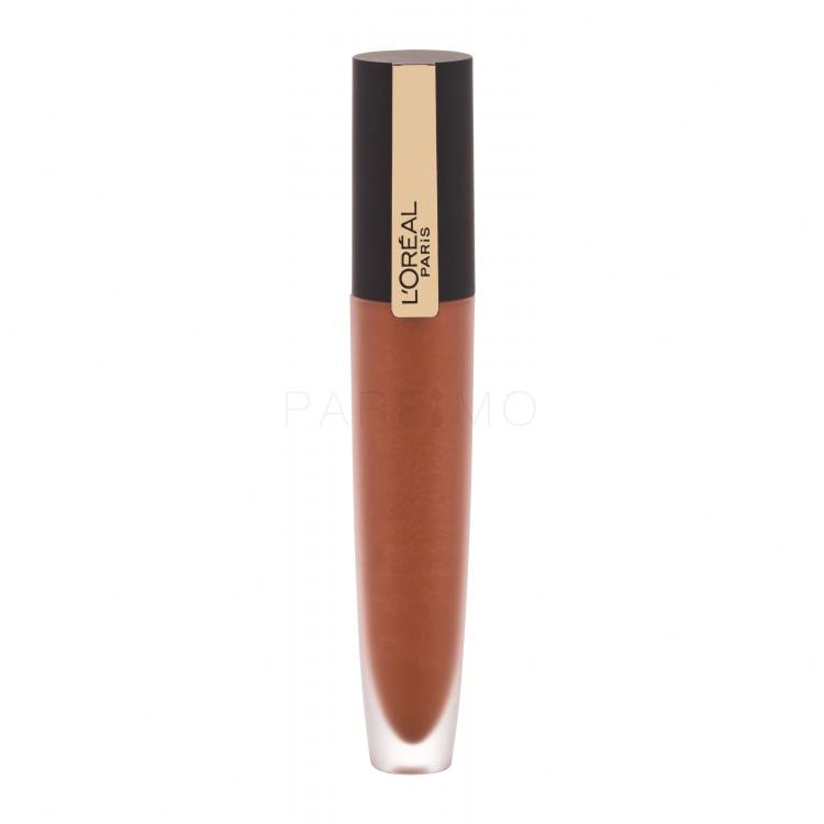 L&#039;Oréal Paris Rouge Signature Metallic Liquid Ruj de buze pentru femei 7 ml Nuanţă 202 Hypnotize