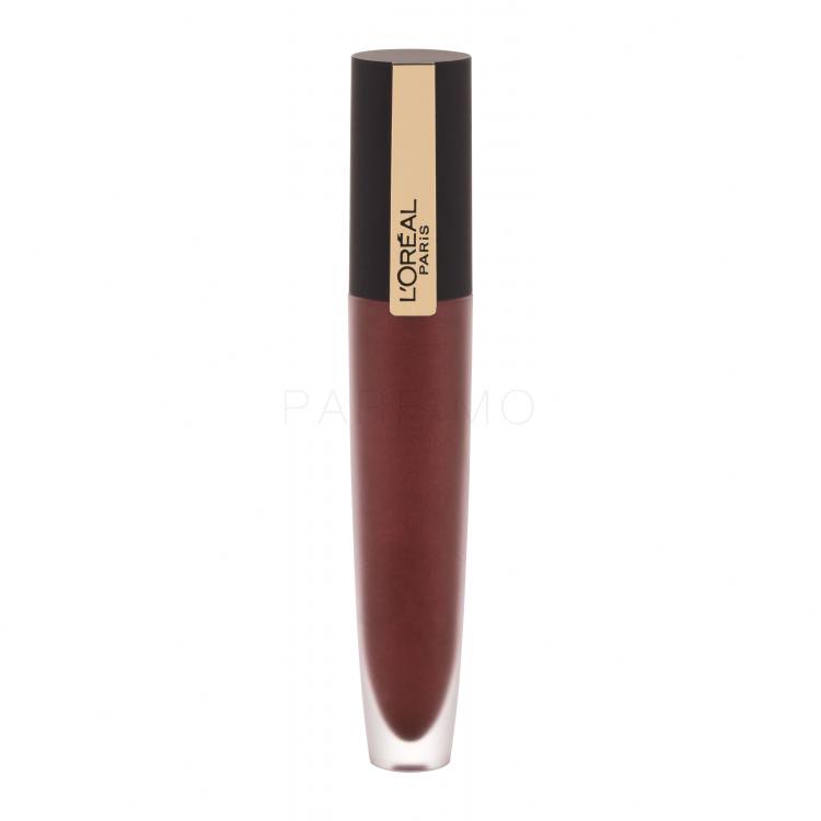 L&#039;Oréal Paris Rouge Signature Metallic Liquid Ruj de buze pentru femei 7 ml Nuanţă 205 Fascinate