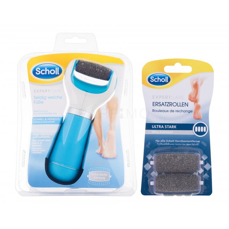 Scholl Expert Care Electronic Foot File Diamond Crystals Set cadou 1x pila electrica de picioare Expert Care + rezerva Expert Care Ultra Stark 2 buc