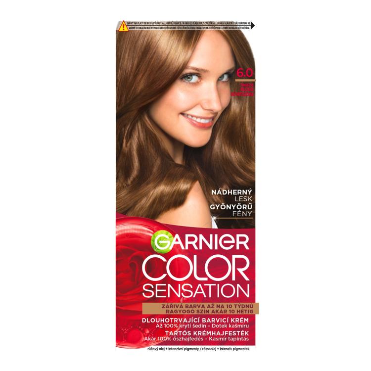 Garnier Color Sensation Vopsea de păr pentru femei 40 ml Nuanţă 6,0 Precious Dark Blonde