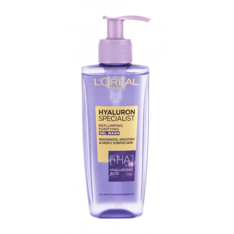 Loréal Paris Hyaluron Specialist Replumping Purifying Gel Wash Gel Demachiant Pentru Femei 200 5717