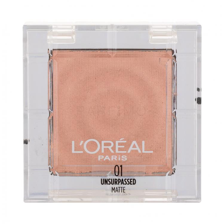 L&#039;Oréal Paris Color Queen Oil Eyeshadow Fard de pleoape pentru femei 4 g Nuanţă 01 Unsurpassed Matte