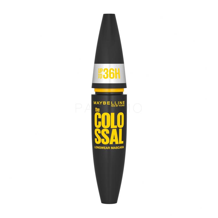 Maybelline The Colossal Longwear Mascara pentru femei 10 ml Nuanţă 01 Black