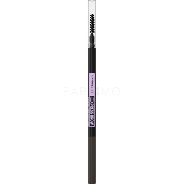 Maybelline Express Brow Ultra Slim Creion pentru femei 9 g Nuanţă Deep Brown